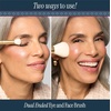 image:imageLAURA GELLER NEW YORK Daily Routine Kit  Porcelain  Limited Edition Makeup Set  Includes Baked Foundation for Mature Skin Exclusive Blush Eyeshadow Retractable Kabuki BrushMedium