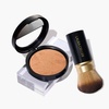 image:imageLAURA GELLER Baked BalancenBrighten Powder Foundation  Golden Medium  Retractable Airbrush Kabuki Brush