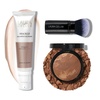 image:imageLAURA GELLER Balance n Brighten Foundation Toffee  Retractable Angled Kabuki Brush  Spackle Makeup Primer Ethereal Rose Glow