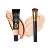 image:imageLAURA GELLER Better Than Block  Foundation Brush  SkincareInfused Serum Foundation Broad Spectrum SPF 50 Fair