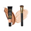 image:imageLAURA GELLER Better Than Block  Foundation Brush  SkincareInfused Serum Foundation Broad Spectrum SPF 50 golden medium