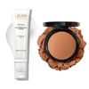 image:imageLAURA GELLER NEW YORK Baked Double Take Powder Foundation Deep  Spackle SuperSize Skin Perfecting Makeup Primer with Hyaluronic Acid Original