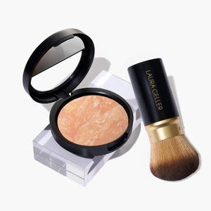 image:imageLAURA GELLER Baked BalancenBrighten Powder Foundation  Light  Retractable Airbrush Kabuki Brush