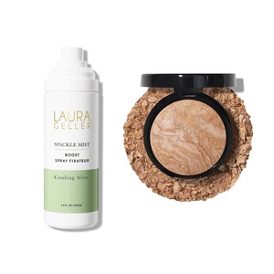 image:imageLAURA GELLER Baked BalancenBrighten Powder Foundation Medium  Spackle Mist Boost