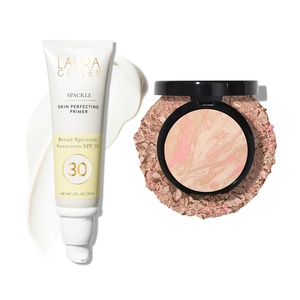 image:imageLAURA GELLER BrightennProtect Foundation and SPF Makeup Primer Set BalancenBrighten Porcelain and Spackle SPF 30 Primer