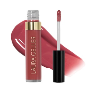 image:imageLAURA GELLER NEW YORK Color Luster Lip Gloss  Honey Caramel  NonSticky Lip Gloss Treatment with Sheer HighShine ColorRhubarb Crumble