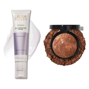 image:imageLAURA GELLER NEW YORK Illuminating Duo Baked BalancenGlow Illuminating Foundation Toffee  Spackle SkinPerfecting Makeup Primer Diamond