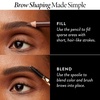 image:imageLAURA GELLER NEW YORK Bravo Brows Soft Pencil  Brush BlondeBlonde Brush