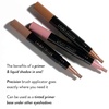 image:imageLAURA GELLER NEW YORK Spackle Waterproof Eye Hues  Liquid Waterproof Eyeshadow for Hooded Eyes amp Mature Skin  Resists Creasing and Transfer  Liquid Shadow  Eyeshadow Primer  BlossomCocoa