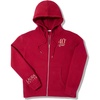 image:imageLAURA GELLER NEW YORK 40 Club Hooded Zip Up Fleece Sweatshirt for WomenRed