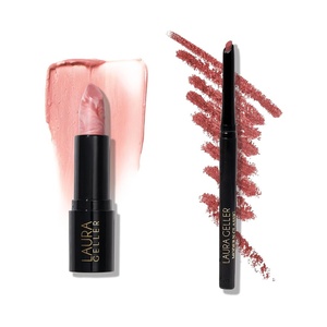 image:imageLAURA GELLER NEW YORK Italian Marble Sheer Lipstick Berry Vanilla  Modern Classic Lip Liner Major Mauve