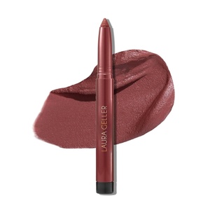 image:imageLAURA GELLER NEW YORK Kajal Longwear Matte Lip Color  Transfer Proof Nourishing Formula with Built In Sharpener MulberryMulberry