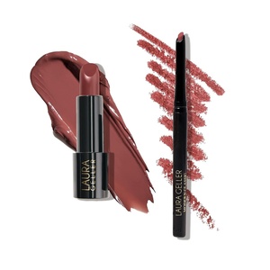 image:imageLAURA GELLER NEW YORK Modern Classic Duo  Lipstick  Lip Liner  UltraRich Color  Luxurious and Lightweight  Cream Finish 02 Mauve Majesty Lipstick  Major Mauve Lip Liner02 Mauve Majesty Lipstick  Major Mauve Lip Liner