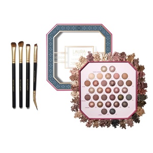image:imageLAURA GELLER NEW YORK Ultimate Essentials  The Ultimate Palette 31 Baked Eyeshadows Minimalism Maximized  Shadow Skills 4PC Eye Brush Set