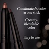 image:imageLAURA GELLER SwipenLine Eyeshadowliner ToastedBrownChestnutClassic  Onyx  Champagne