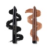 image:imageLAURA GELLER NEW YORK Kajal Longwear Kohl Eyeliner Pencil Duo  Deep Black  Khaki  Smooth Blendable Liner  Infused with Caffeine