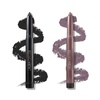 image:imageLAURA GELLER NEW YORK Kajal Longwear Kohl Eyeliner Pencil Duo Soft Black  Smoky Plum