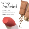 image:imageLAURA GELLER QuenchnTint Tinted Moisturizer MediumDeep  Full Face Blending Sponge