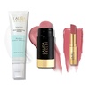 image:imageLAURA GELLER NEW YORK Hydration Heroes Kit Spackle Primer Hydrate  Jelly Balm Tinted Lip Balm In the Buff  Serum Blush Cheek Tint In the Buff Lip Balm  Practical Pink BlushIn the Buff Lip Balm  Practical Pink Blush