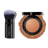 image:imageLAURA GELLER NEW YORK Baked Blurring  Setting Powder Deep and Retractable Airbrush Kabuki Brush 2PC