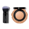 image:imageLAURA GELLER NEW YORK Baked Blurring  Setting Powder LightMedium and Retractable Airbrush Kabuki Brush 2PC