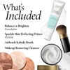 image:imageLAURA GELLER Cold Cream Cleanser  BalancenBrighten Golden Medium  Spackle Hydrate  Airbrush Kabuki Brush