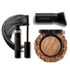 image:imageLAURA GELLER Balance n Brighten Foundation Sand  Retractable Angled Kabuki Brush  Kajal Mascara Black