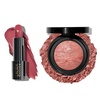 image:imageLAURA GELLER NEW YORK Baked BlushnBrighten Blush Starfish Island  Modern Classic Cream Lipstick Real Rosy