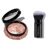 image:imageLAURA GELLER NEW YORK Baked BronzeNBrighten Bronzer Powder Fair  Retractable Airbrush Kabuki Brush