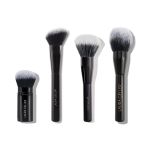 image:imageLAURA GELLER NEW YORK Full Face Brush Set  Retractable Airbrush Kabuki and Classic Bronzer Brush and Angled Blush Brush and Powder Brush