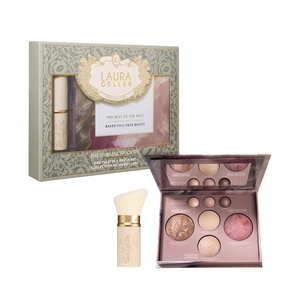 image:imageLAURA GELLER The Timeless Touch Kit  Amazon Exclusive  Giftable Makeup Set with AllinOne Face Palette  Retractable Kabuki Brush