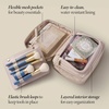 image:imageLAURA GELLER Train Case Makeup Organizer With Brush Holders  Amazon Exclusive Champagne Gold