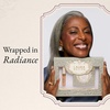 image:imageLAURA GELLER Gilded Honey Glow ThreePiece Makeup Kit Gelato Swirl Eyeshadow Palette Color Luster Lip Gloss amp DualEnded Eyeshadow Brush