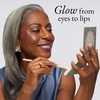 image:imageLAURA GELLER Gilded Honey Glow ThreePiece Makeup Kit Gelato Swirl Eyeshadow Palette Color Luster Lip Gloss amp DualEnded Eyeshadow Brush
