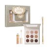 image:imageLAURA GELLER Gilded Honey Glow ThreePiece Makeup Kit Gelato Swirl Eyeshadow Palette Color Luster Lip Gloss amp DualEnded Eyeshadow Brush