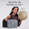 image:imageLAURA GELLER NEW YORK Folding Hanging Travel Makeup Bag Champagne GoldChampagne Gold