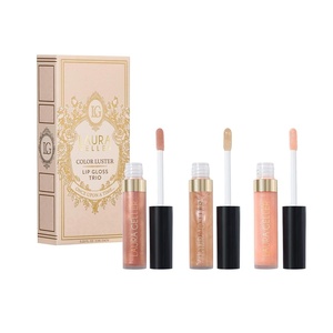 image:imageLAURA GELLER Color Luster Lip Gloss 3PC Collection  Gilded Honey Ballerina Peach GlowColor Luster Lip Gloss Trio